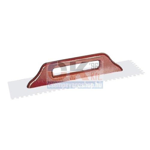KAUFMANN fogazott glettvas 130×380mm 15x15mm fogazás rozsdamentes (1748315)