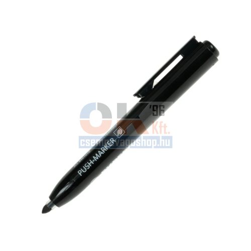 Push-Marker jelölő filc fekete   1,5-3 mm    (8461010)