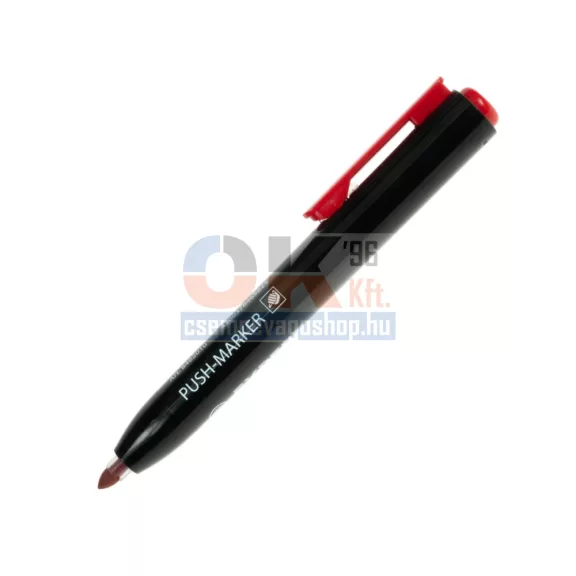 Push-Marker jelölő filc piros 1,5-3 mm (8462010) Push-Marker jelölő filc piros 1,5-3 mm (8462010)