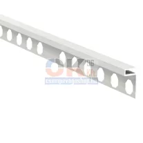   EMAC négyzet profil élvédő matt alu 10mm / 250cm (NL3XSAL10PL)