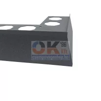   EMAC Vierteag GT teraszprofil sarokidom oxid szürke 10mm / 20x20cm (NVGTAL10EXOG)