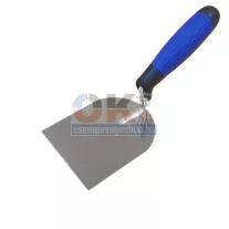   Bautool gipsz és burkolókanál inox 100mm soft nyél (b6402100)