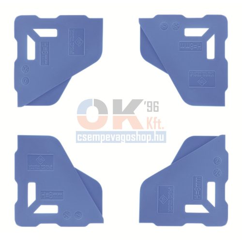 Bautool sarokvédő nagy méretű lapokhoz, 6mm laphoz 4db / csomag (b696013)