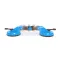Bautool vákuumos lapemelő 2x115mm, szögben állítható (b7680140800)