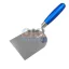 Bautool gipsz és burkolókanál inox 100mm fa nyél (bd640210)