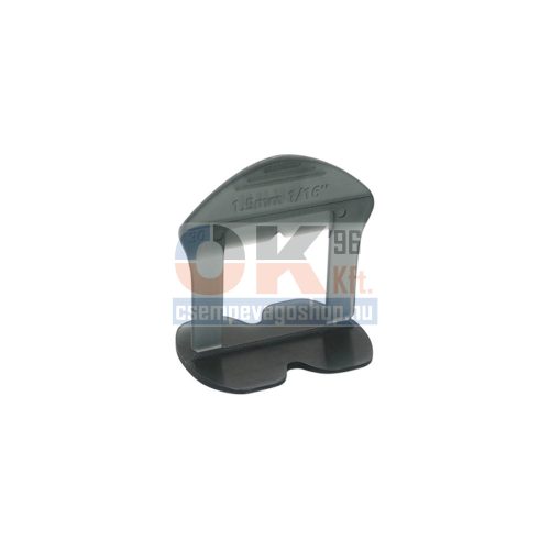 BIHUI ékes lapszintező talpelem, 1,5mm, 3-18mm, 500 db (bihbls2500)