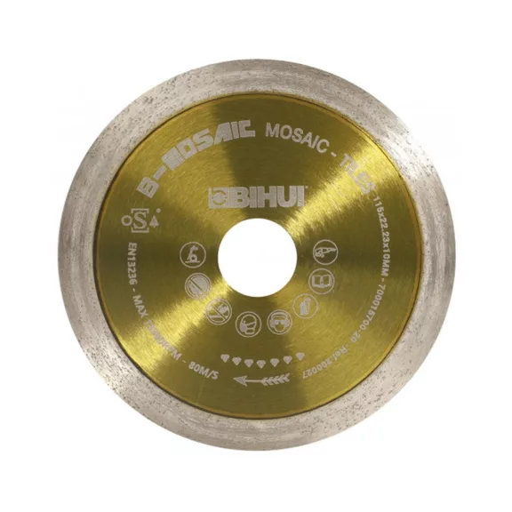 BIHUI gyémánttárcsa 115×10×1,2 mm (bihdcdc115)