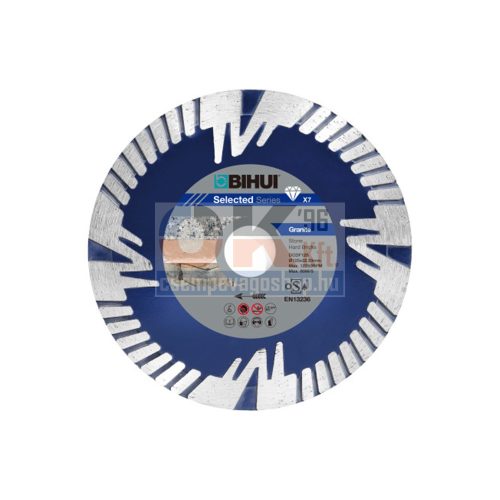 BIIHUI gyémánttárcsa 125×12×2,4 mm (dcdf125)