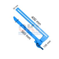 Bautool csempevágóhoz derékszög kék (bnl21021k)