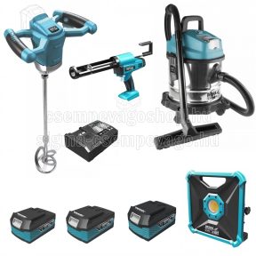 DEDRA Akkumulátoros gépek, gépcsomagok