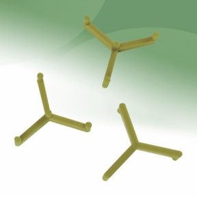 3 ágú kereszt, 120 fokos hatszög lapokhoz, és Y fugakeresztek