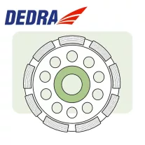 DEDRA gyémánt csisszolótárcsa, betoncsiszoló