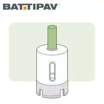 BATTIPAV gyémánttárcsa, gyémántfúró
