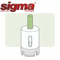 SIGMA gyémántfúró, gyémánt lyukfúró fúrógéphez