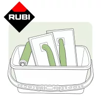 RUBI fugamosóvödrök, fugázógumik, fugamosó szivacsok