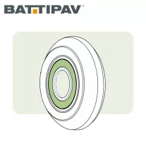 Battipav csempevágókerék