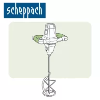 Scheppach keverőgép, keverőszár