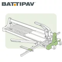 BATTIPAV csempevágó tolós karral