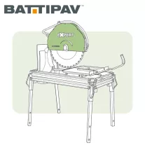 BATTIPAV vizesvágó, tégla és térkővágó