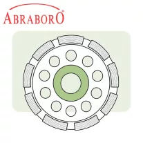 Abraboro gyémánt marótárcsa
