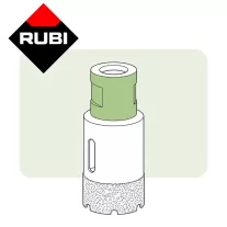 RUBI gyémánt lyukfúrók sarokcsiszolóra