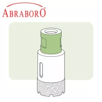 Abraboro gyémántfúró, gyémánt lyukfúró