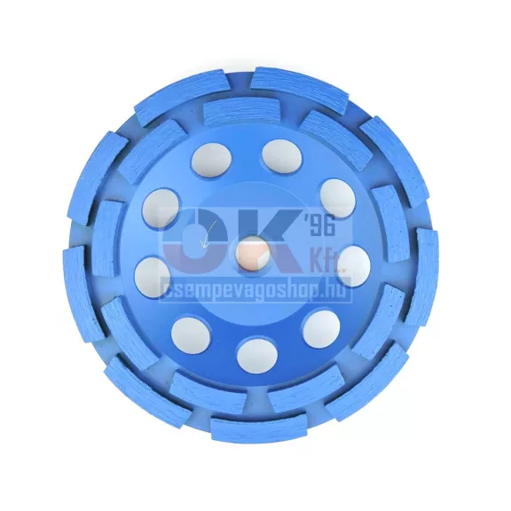 Diatech gyémánt marótárcsa kétsoros, D125 mm×M14 (ccw125ecom14)