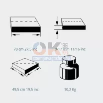   Sigma csempevágó SERIES 4 UP 70cm 4BU húzós kar (cs004bu)