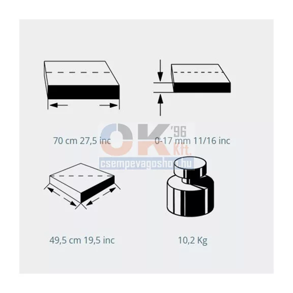 Sigma csempevágó SERIES 4 UP 70cm 4BU húzós kar (cs004bu)
