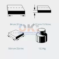   Sigma csempevágó SERIES 4 UP 84cm 4CU húzós kar (cs004cu)