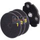 Distar Click-Lock Pro mágneses tépőzáras tányér szett 100mm (dis99383562005)