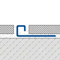   Dural DPSE négyzet profil élvédő, natúr V2A acél, 11mm / 250cm (durdpse110)