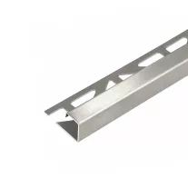   Dural DPSE négyzet profil élvédő, szálcsiszolt V2A acél, 9mm / 250cm (durdpse90sf)