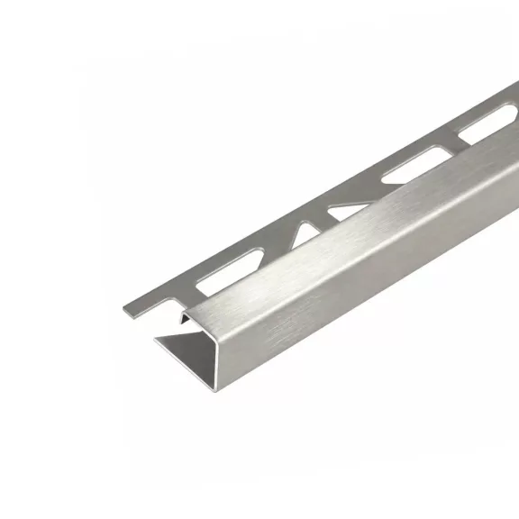 Dural DPSE négyzet profil élvédő, szálcsiszolt V2A acél, 9mm / 250cm (durdpse90sf)