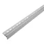 Dural GKGL lejtéstakaró üvegfogadó profil bal, szálcsiszolt V2A acél, 19mm / 148cm (durgkgl190sf148)