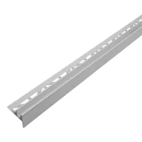   Dural GKGR lejtéstakaró üvegfogadó profil jobb, szálcsiszolt V2A acél 19mm / 148cm (durgkgr190sf148)