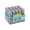 Extol elem klt. 20 db, alkáli, 1,5V, méret: AAA (LR03); hosszú élettartam, 10×2db-os (e42012)