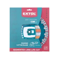   Extol gyémánt vágótárcsa 230×22,2mm Long Life száraz/vizes (e8703038)