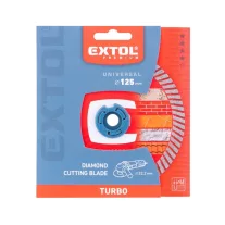   Extol gyémánt vágótárcsa 125×22,2mm TURBO gránit/kerámia (e8803052)