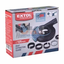   Extol porelszívó adapter sarokcsiszolóhoz, csiszoláshoz (e8807020)