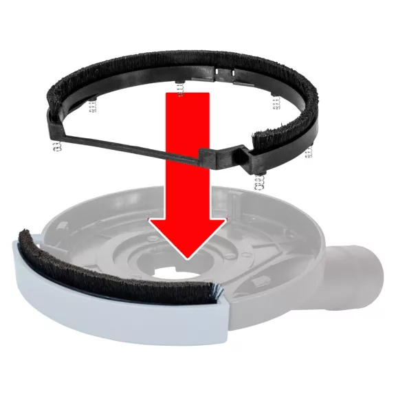 Extol tartalék kefe betét klt. a 8807020 porelszívó adapterhez (e8807020a)