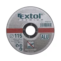   Extol vékony vágókorong aluminiumhoz 115×1×22,2 mm (e8808400)
