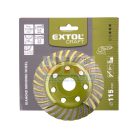 Extol gyémántcsiszoló, csiszolótárcsa 115mm PROFI  (e903004)
