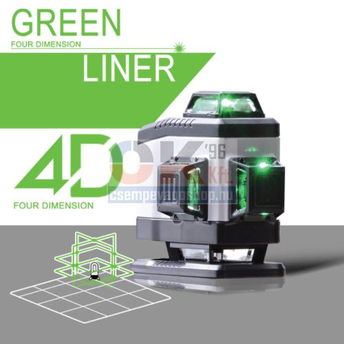 GREEN LINER 4D lézeres szintező (green4d)