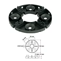   Eterno ivica álpadló talp, 12 mm magasság, 3mm fuga (iveh12)