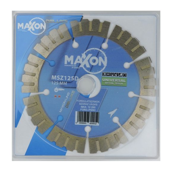 Diatech gyémánttárcsa MAXON CLASSIC DELUXE 125x22,2mm (msz125d)