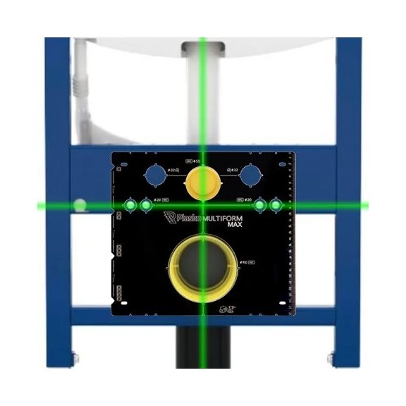 Plasko multi geberit jelölő sablon aluminium (pl531823mf)