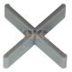 Raimondi fugakereszt, 2mm× 7mm magasságú kereszt 1000db/cs  (r133+1000a)    