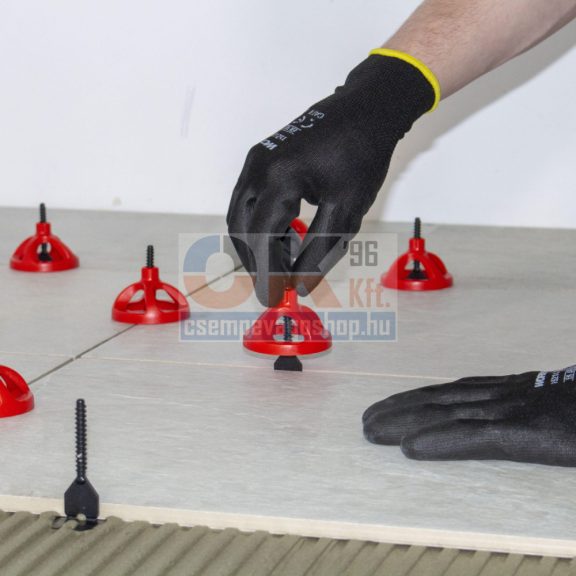 Rubi Cyclone Csavaros szintező Talp 100 db, 1,5mm fuga, 3-20 mm laphoz (ru35940a)