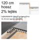 Schlutter lejtésprofil 10 mm / 120cm